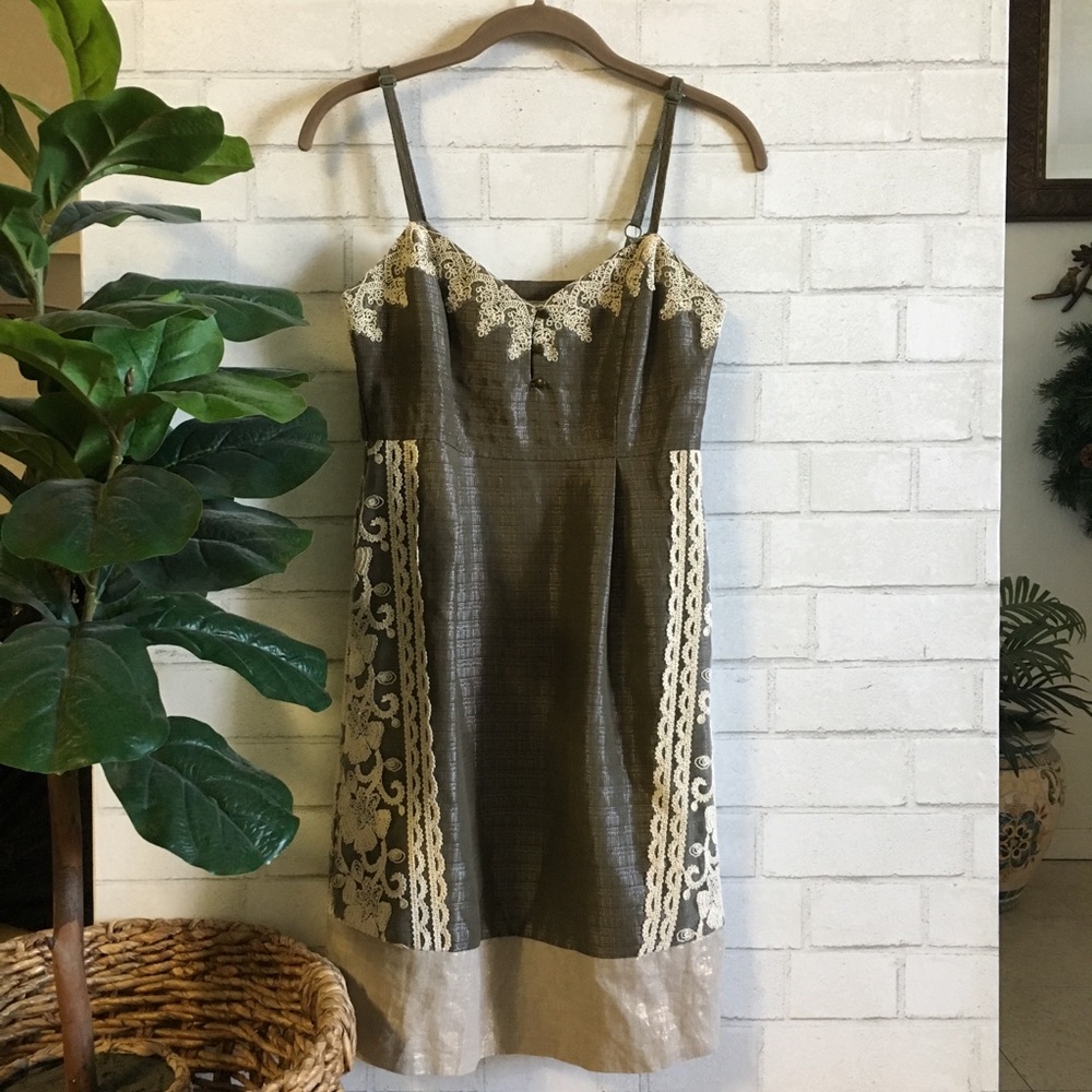 🍃🌹HP:Anthropologie Embroidered Dress🌹🍃